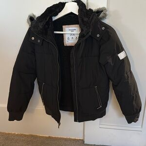 Girls Abercrombie puffer jacket 9/10